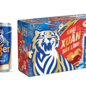 Thùng 24 lon Bia Tiger lon 250ml